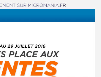 Les ventes flash  Micromania