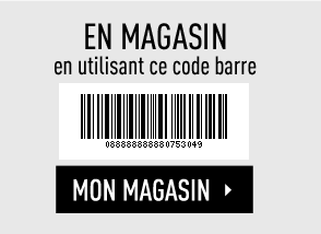 En utilisant ce code barre