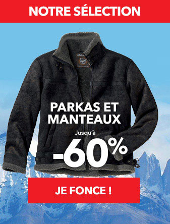 Notre sélection Parkas et Manteaux jusqu à -60% 