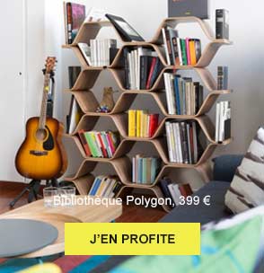 Bibliothèque Polygon, 399 € - J'EN PROFITE