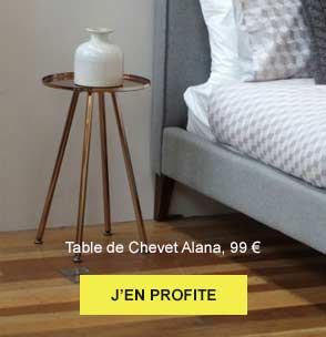 Table de Chevet Alana, 99 € - J'EN PROFITE