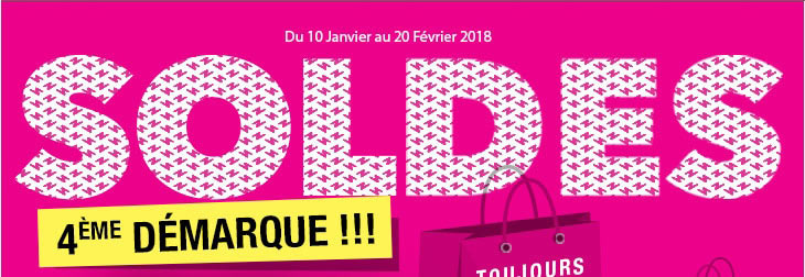 Soldes 4ème démarque !