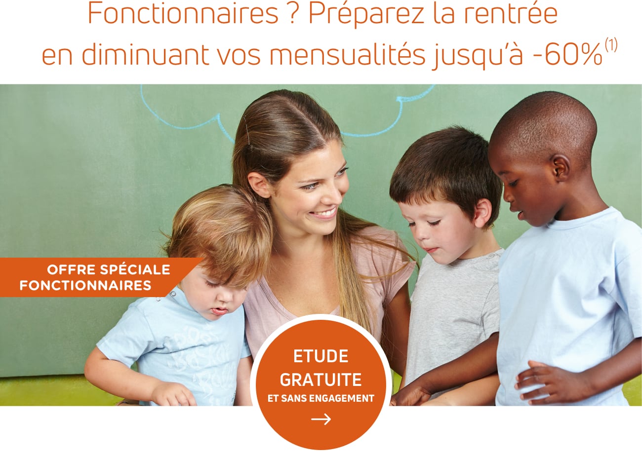 Diminuez vos
mensualités jusqu'à -60% pour tous vos crédits.