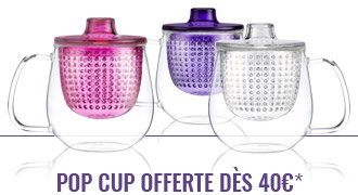 Pop Cup OFFERTE dès quarante euros d'achat