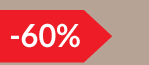 Moins soixante pour cent