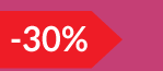 Moins trente pour cent
