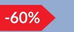 Moins soixante pour cent