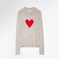 Pull Lili Heart Cachemire