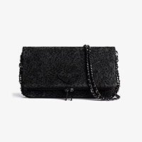 Pochette Rock Leo Suede