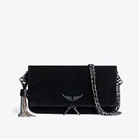 Rock Suede Clutch