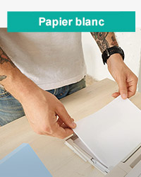 Papier blanc