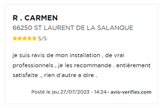 Avis certifiés
