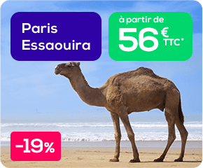 Paris Essaouira à partir de 56€ TTC*