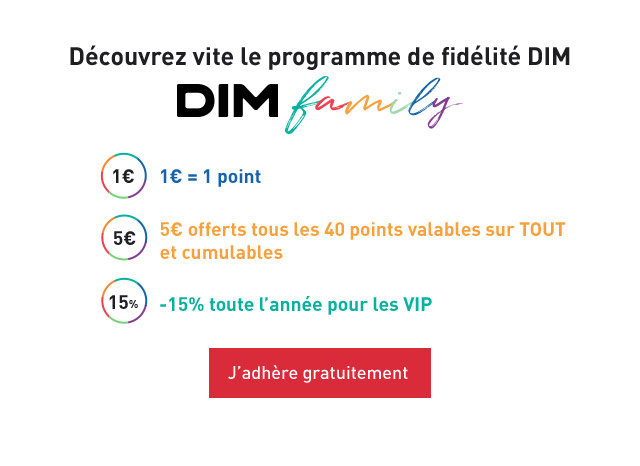 Découvrez vite le programme de fidélité DIM